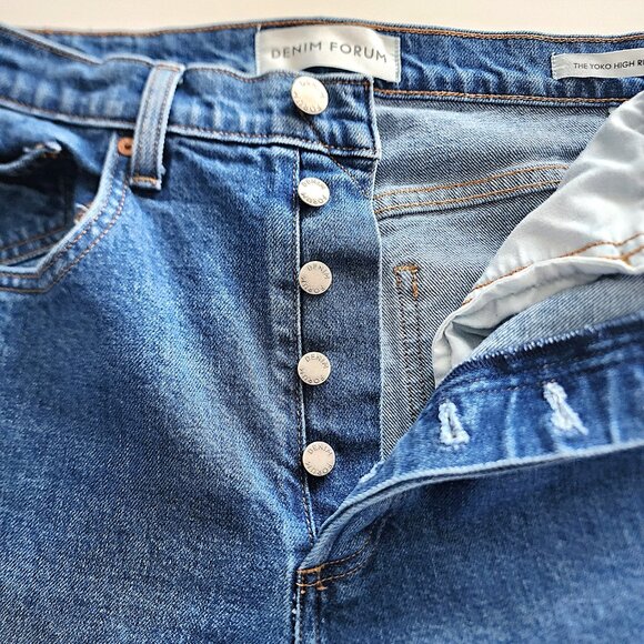 Denim Forum The Yoko High Rise Slim jeans - Picture 4 of 14